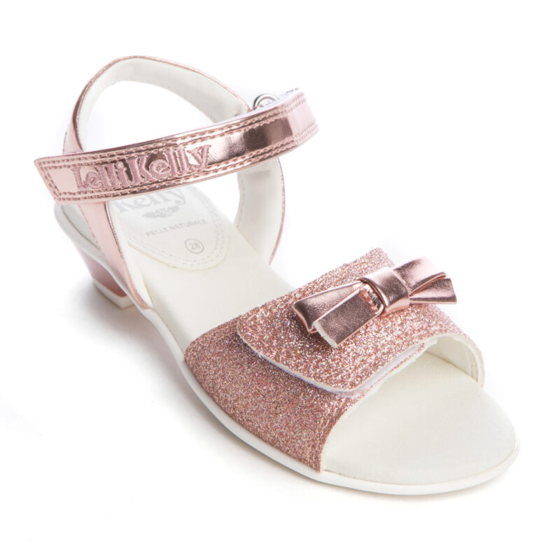 Alternative view of Lelli Kelly Sandal Gliiter Bow Pink